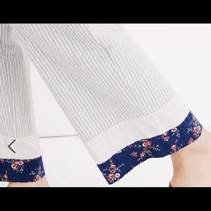 Madewell x The New Denim Project® Patchwork Paperbag Pants